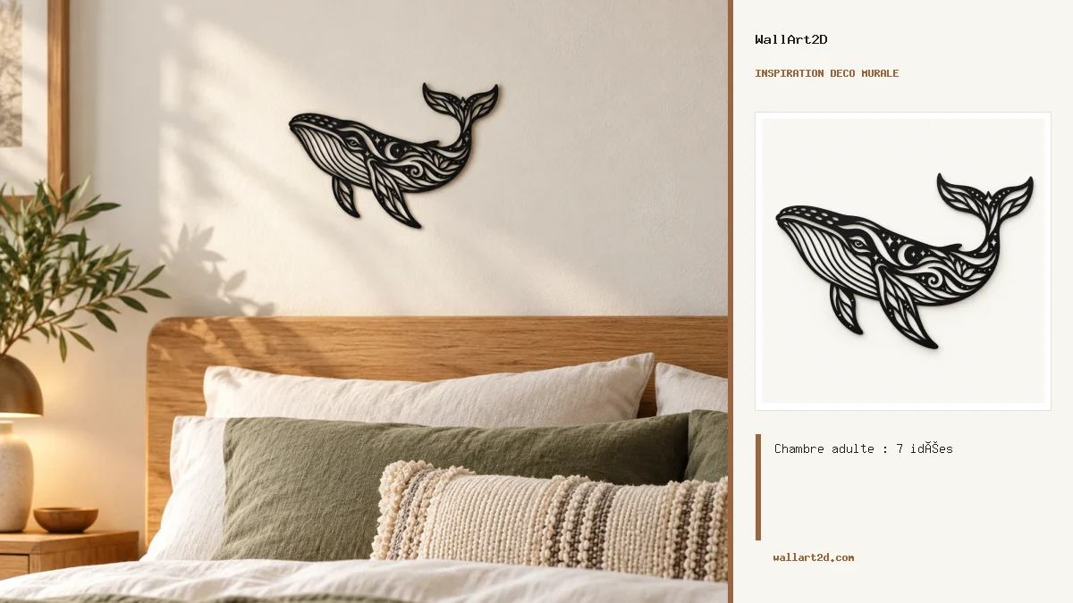 Déco murale chambre adulte : 7 idées sobres