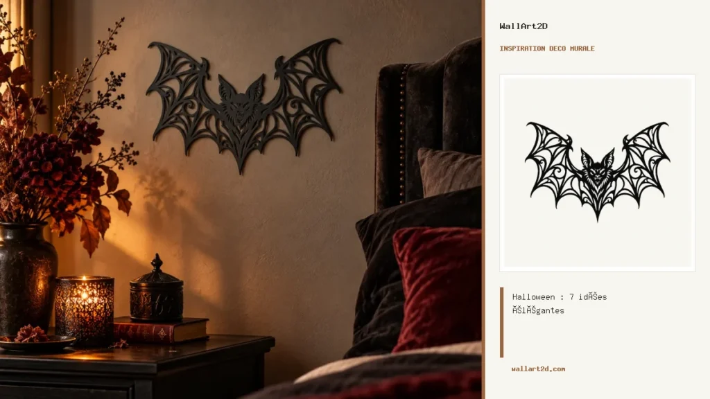 Déco murale Halloween : 7 idées élégantes